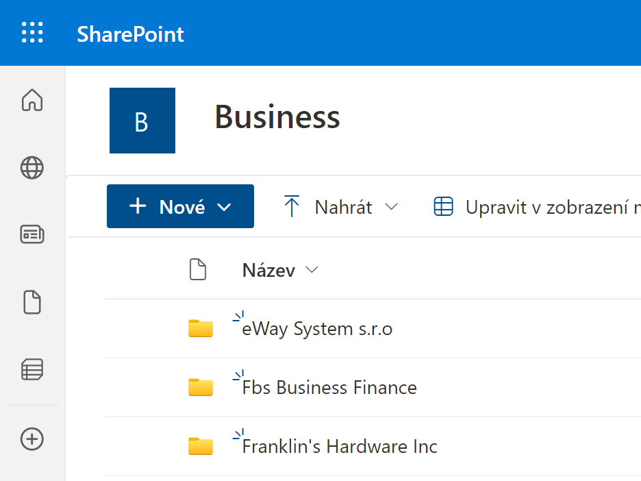 Organizujte dokumenty na SharePointu